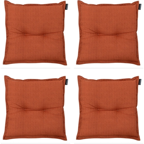 Madison zitkussen basic terra ca. set van 4