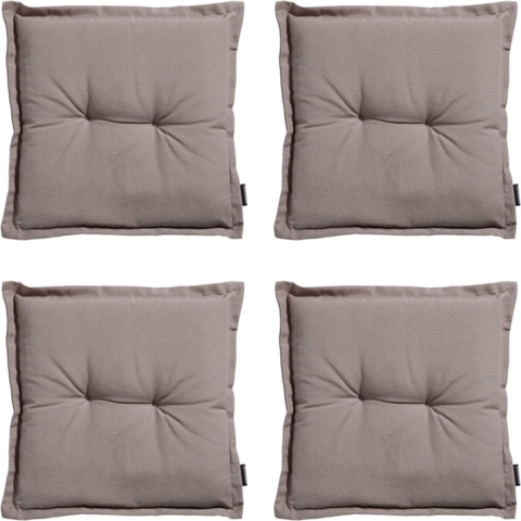 Madison zitkussen panama taupe ca. set van 4