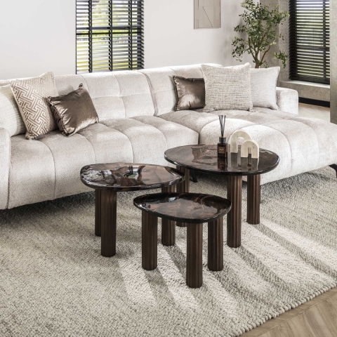 Hoyz salontafel eclipse m antiek finish