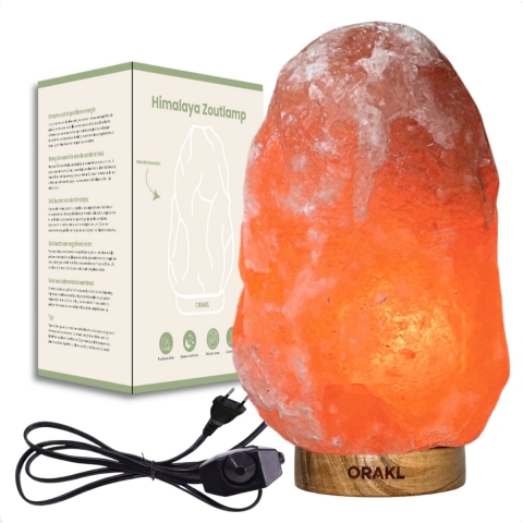 Orakl Dimbare himalaya zoutlamp aura 12-15 kg
