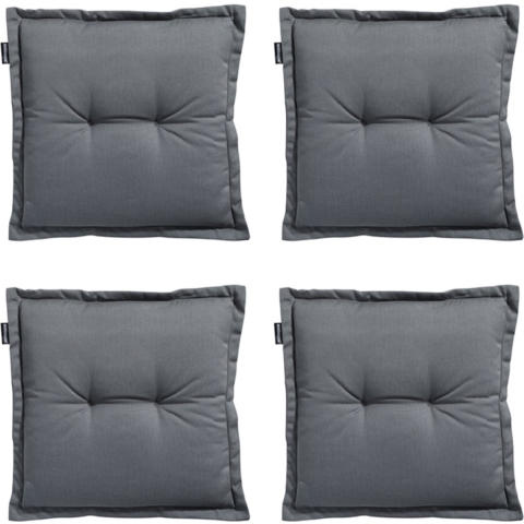 Madison zitkussen rib grey ca. set van 4