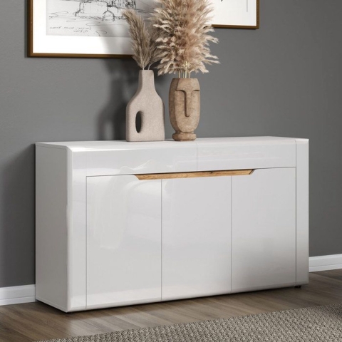 CaliCosy Buffet 3 portes et 2 tiroirs l150 cm marlon