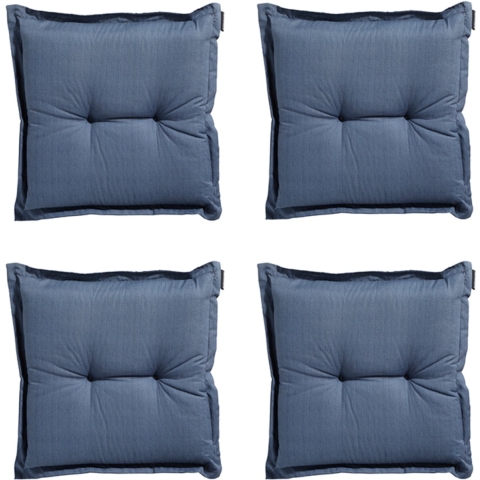 Madison zitkussen basic kobalt ca. set van 4
