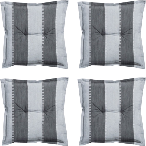 Madison zitkussen banda grey ca. set van 4