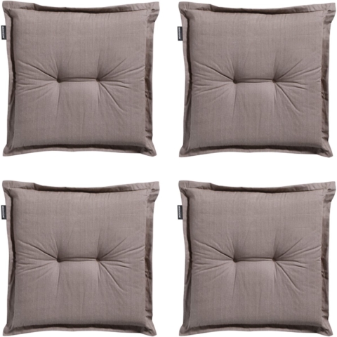 Madison zitkussen basic taupe ca. set van 4