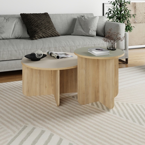 Marckeric salontafel hillary - 70x70x38cm