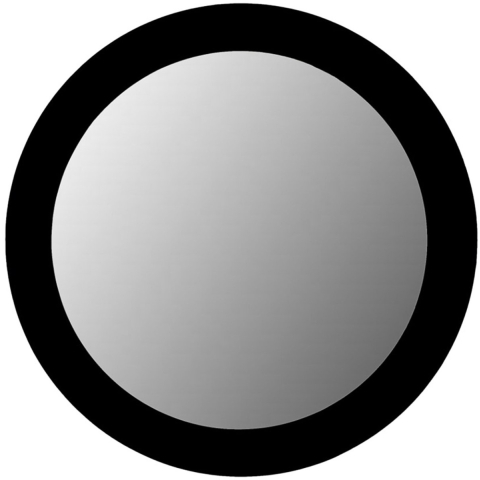 Starfurn Spiegel dide | 60 cm | black -