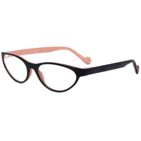 Moncler bril ml5064 005 zwarte en roze vrouwen