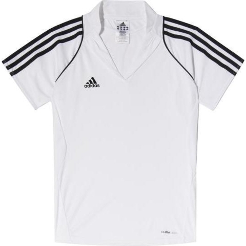 Adidas T12 Climacoool Dames Wit Voetbalshirt