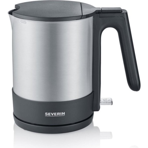 Severin WK 3409 - Waterkoker - RVS/Zwart