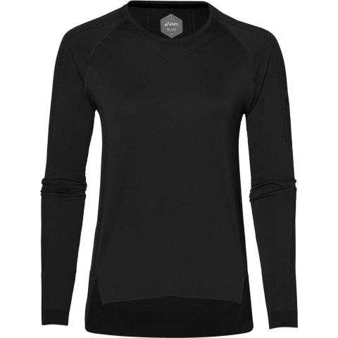 Asics Naadloos Dames Zwart Topje