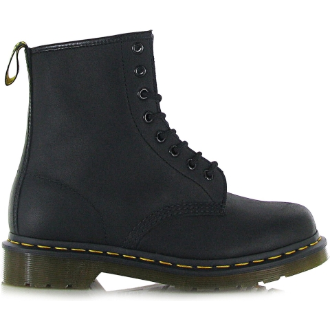 Dr. Martens 1460 black greasy boots