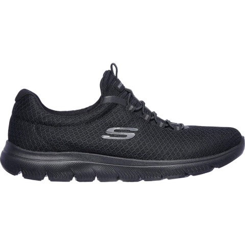 Skechers Summits Dames Sneakers Zwart
