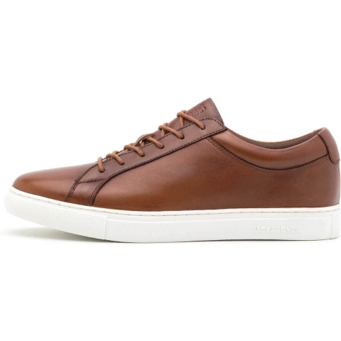 Jack & Jones Sneakers Jfw Galaxy Leer Bruin