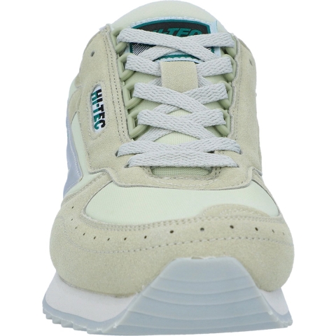 Hi-Tec Silver Shadow OG Pu Suède Heren Zilver/Grijs/Groene Sneakers