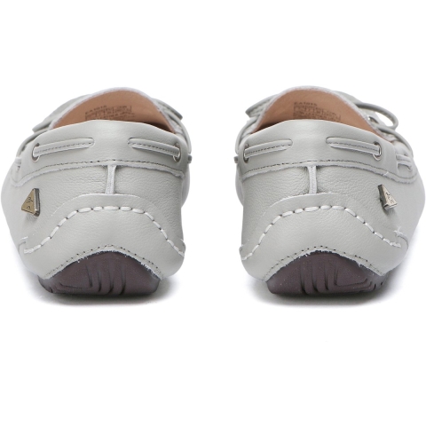 EVER AU Dames Leren Loafers - Grebes