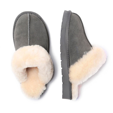 EVER AU Damespantoffels-RAVEN