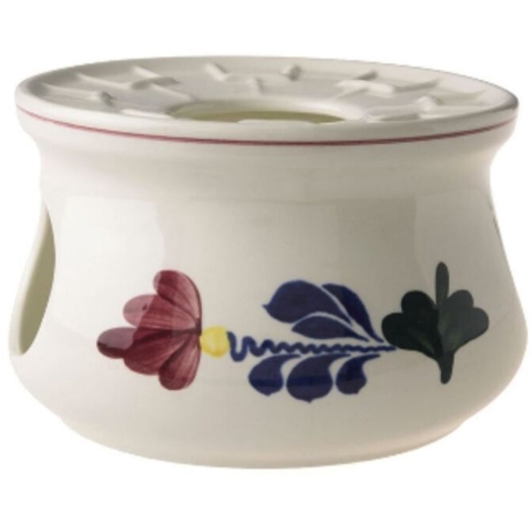 Royal Boch Boerenbont Theelicht Rechaud Aardewerk