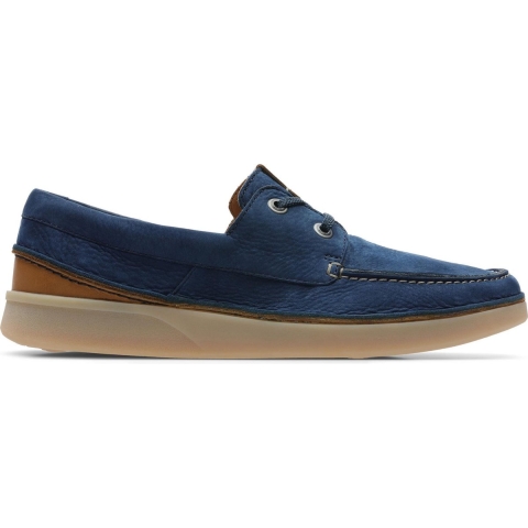 Clarks Oakland Sun Herenschoenen Navy