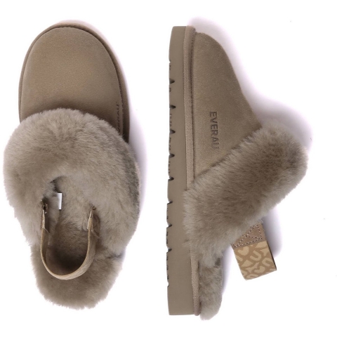 EVER AU Slingback-pantoffels voor dames met verwijderbare band-PELICAN