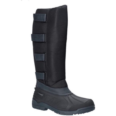 Cotswold Kemble Zwarte Regenlaarzen