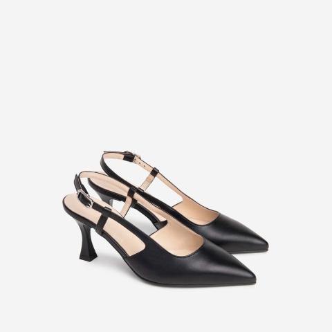 Hielschoenen Nerogiardini Nappa Pandora Zwart Tpu Alek