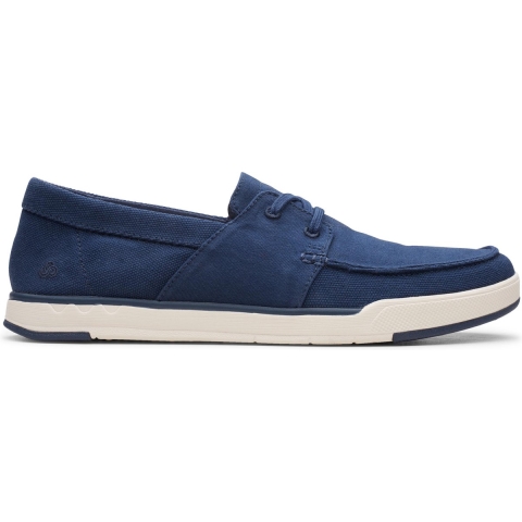 Clarks Step Isle Base herenschoenen marine