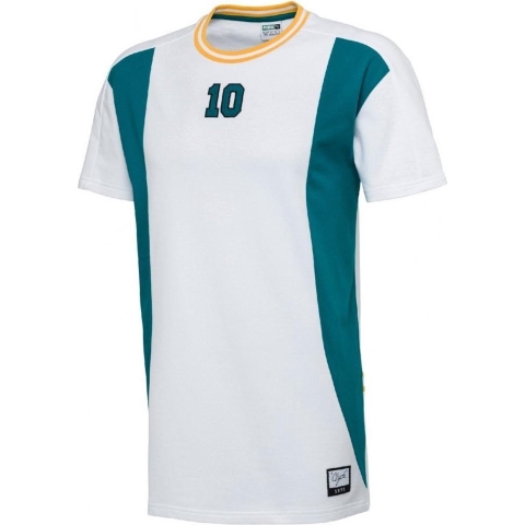 Puma X Clyde NBA Heren T-shirt Korte Mouw Top Wit 572474 02 A10D