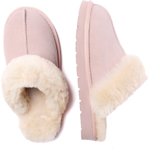 EVER AU Damespantoffels-RAVEN