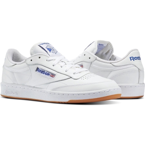 Heren Reebok Classics Club C 85 Sportschoenen in Wit