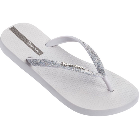 Ipanema Lolita teenslippers met glitters voor dames, wit