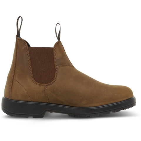 Harde Yakka Brunswick Leder Heren Zadelbruin Nubuck Laarzen