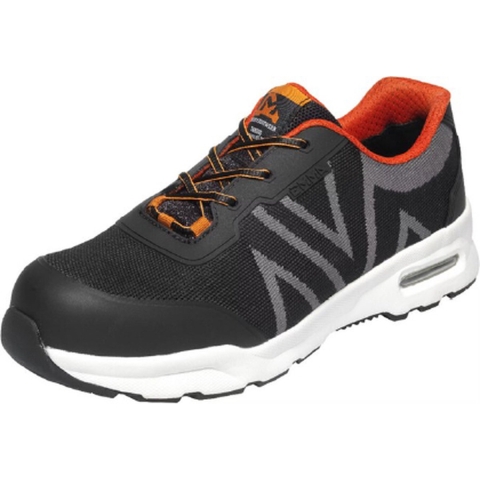 EMMA Werkschoen Boston D Laag S1P | Zwart/Grijs | Maat 43 - 8715316138232