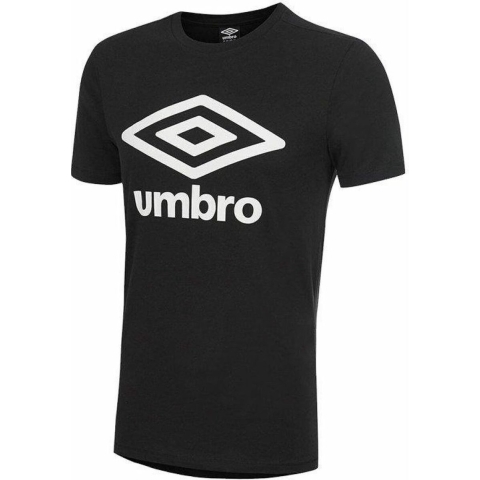 Umbro Groot Logo Heren Zwart T-Shirt