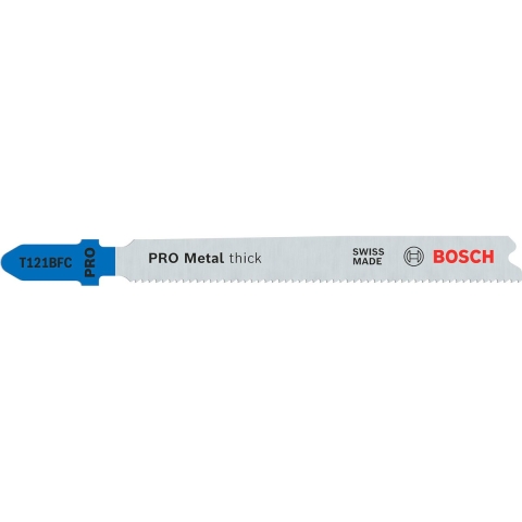Bosch Accessoires PRO Metal thick T121BFC decoupeerzaagblad | 92 mm | 100-delig - 2608655112