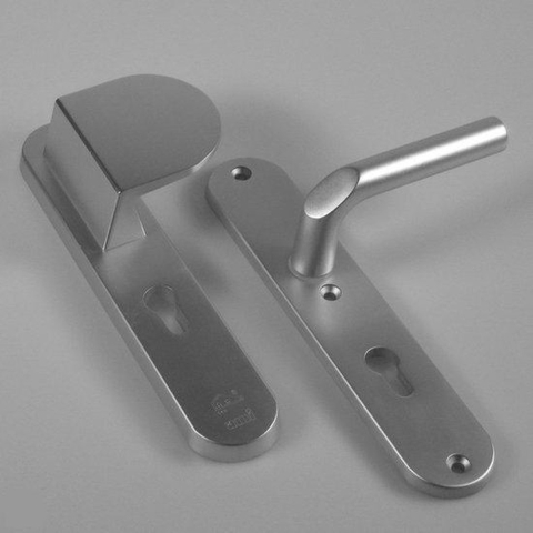 AMI Veiligheidsbeslag 250/50/1 Profielcilinder 72 D90/83 Li F1 + Profielcilinder 72 +Kruk 356 M6 Deurdikte 38/42Mm - 653460