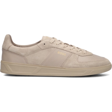 Boss Brandon Suède/Leder Heren Beige Sportschoenen