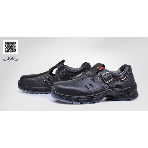 HKS Sandaal List Gesp S1 | Zwart | Maat 46 - 00.162.059.46