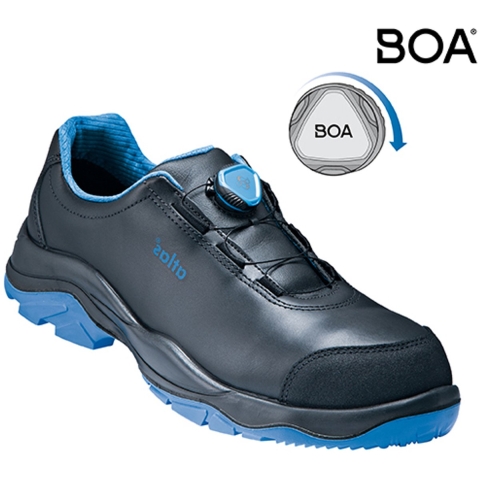 Atlas Werkschoen SL 9645 XP 2.0 BOA Laag S3 | Zwart/Blauw | Maat 44 - 00.012.104.44