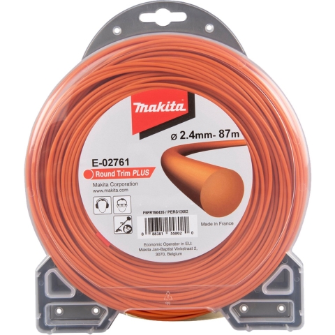Makita Accessoires Maaidraad 2,4mm x 87M Rond | Oranje - E-02761