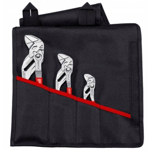 Knipex Sleuteltangenset | 1 x 86 03 125, 1 x 86 03 180, 1 x 86 03 250 | 330 mm - 00 19 55 S6