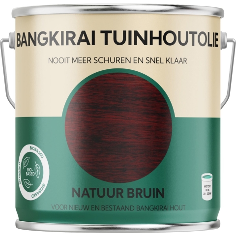 Bangkirai-olie | 2500 ml | Natuur bruin - 25.970.02