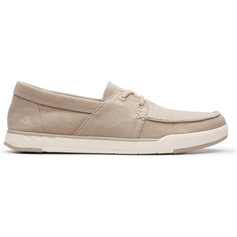 Clarks Step Isle Base herenschoenen beige