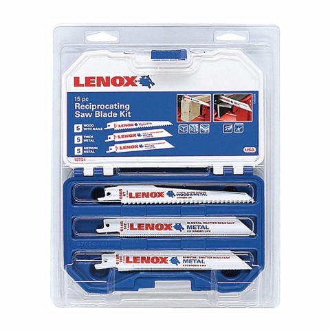 Lenox Reciprozaagbladenset voor hout en metaal | 15-delig - 1073415RKG