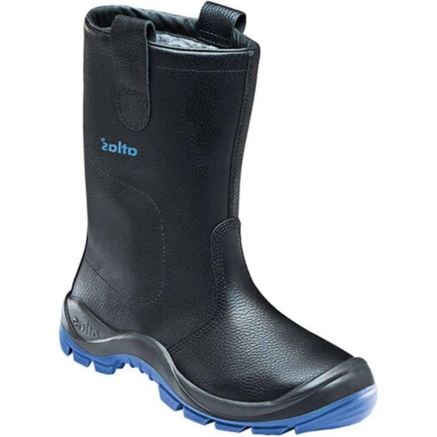 Atlas Werklaars Anatomic Bau 822 XP Hoog S3 Gevoerd | Zwart | Maat 39 - 00.012.008.39