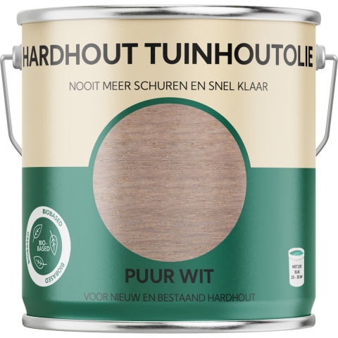Hardhoutolie | 2500 ml | Puur wit - 25.932.02