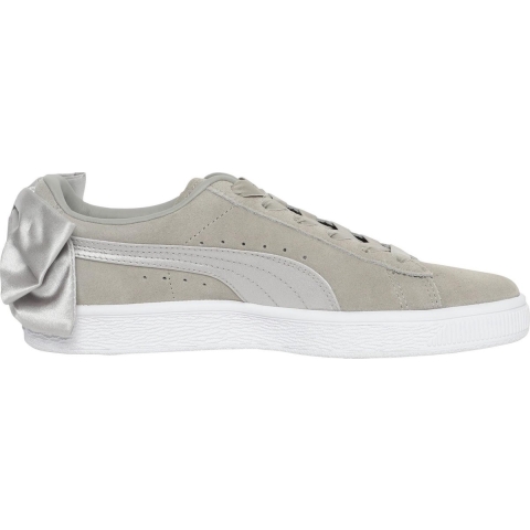 Puma suède sneakers met strik