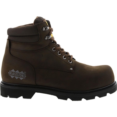 Blackstone Werkschoen 520 Hoog S3 | 521 Bruin | Maat 43 - 00.027.002.43