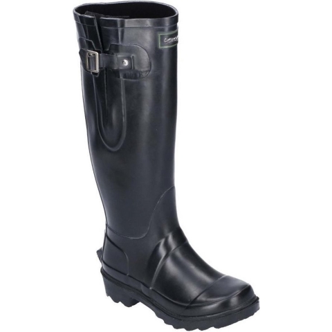 Cotswold Windsor Welly Rubberen Zwarte Regenlaarzen