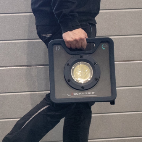 Scangrip Werklampset Nova 12 for LIFE + statief - 49.0596